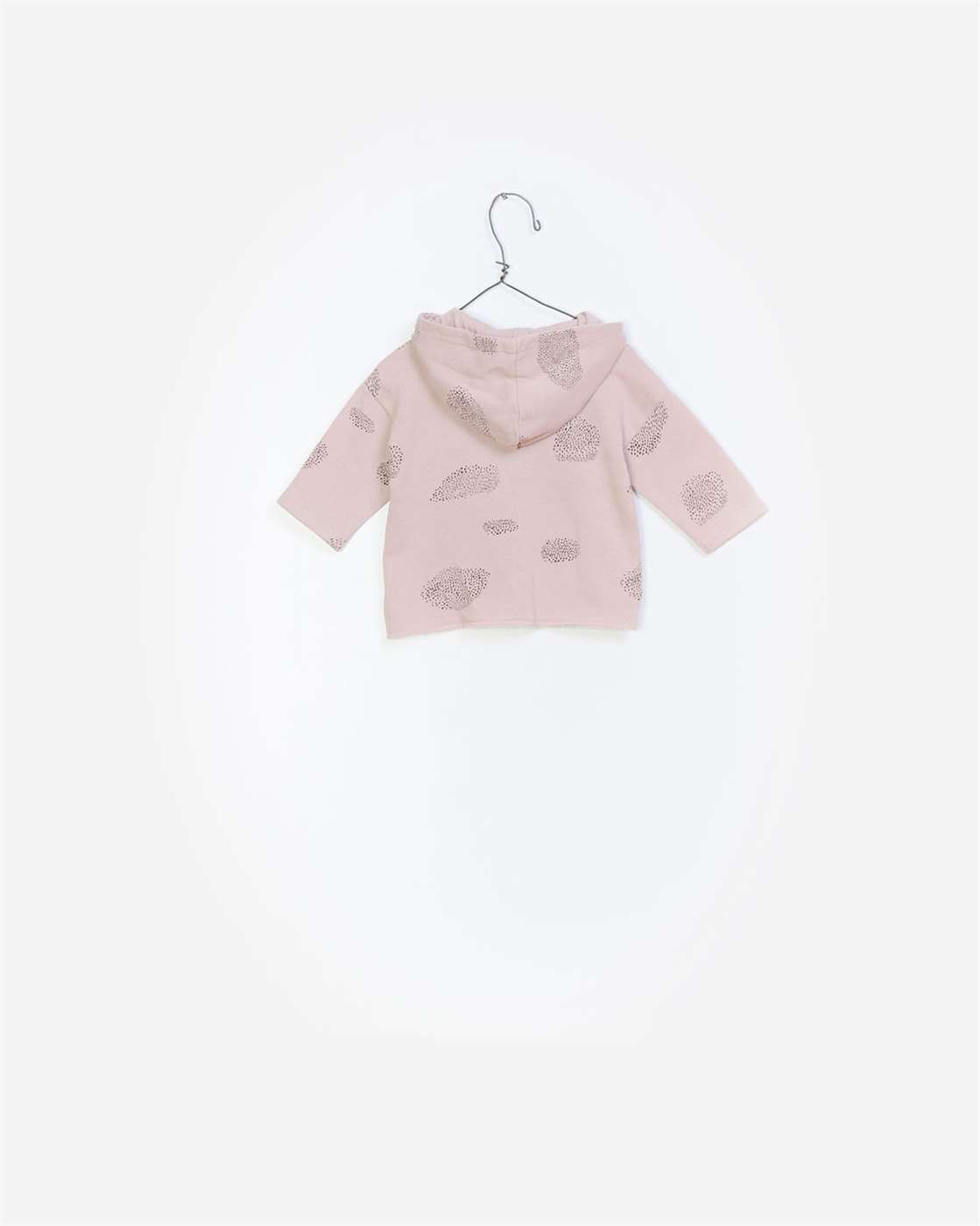 BeeBoo|BeeBoo PlayUp vêtement bébé baby cloth veste jacket felpa coton bio organic cotton rose pink 2