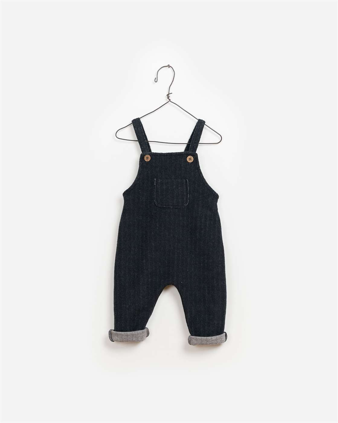 BeeBoo|BeeBoo PlayUp vêtements bébé baby clothes salopette overall Felpa coton bio organic cotton noire black