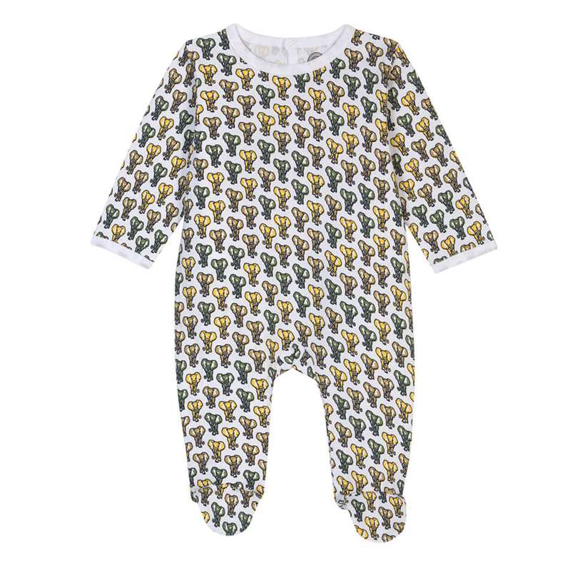 BeeBoo|BeeBoo Brai Pyjama Elephant Vert