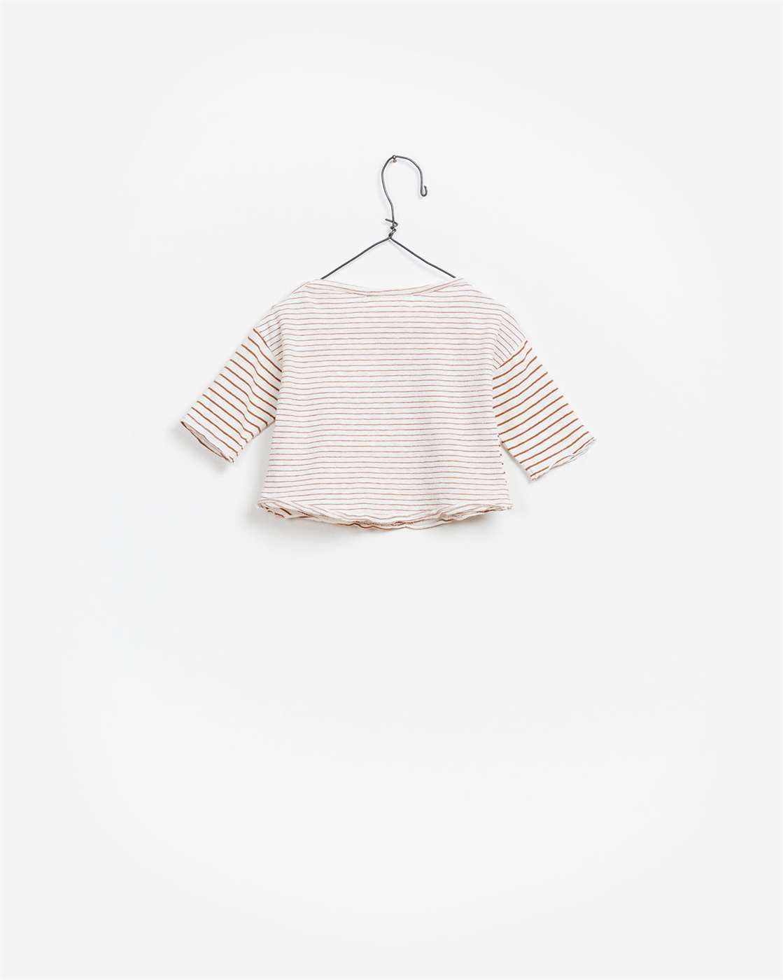 BeeBoo|BeeBoo PlayUp vêtements bébé baby clothes T Shirt LS Striped coton lin cotton linen 1