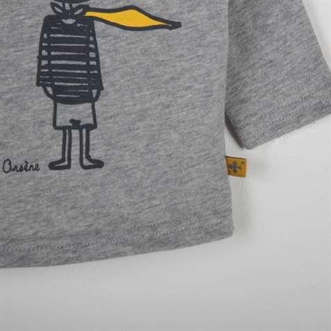 BeeBoo|BeeBoo Arsène et les pipelettes tee shirt twins Orelien gris 2