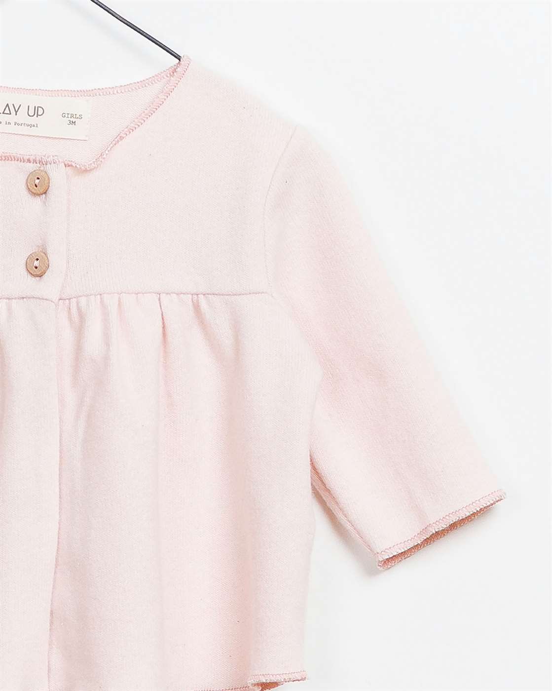 BeeBoo|BeeBoo PlayUp vêtements bébé baby clothes blouse interlock rose pink 2