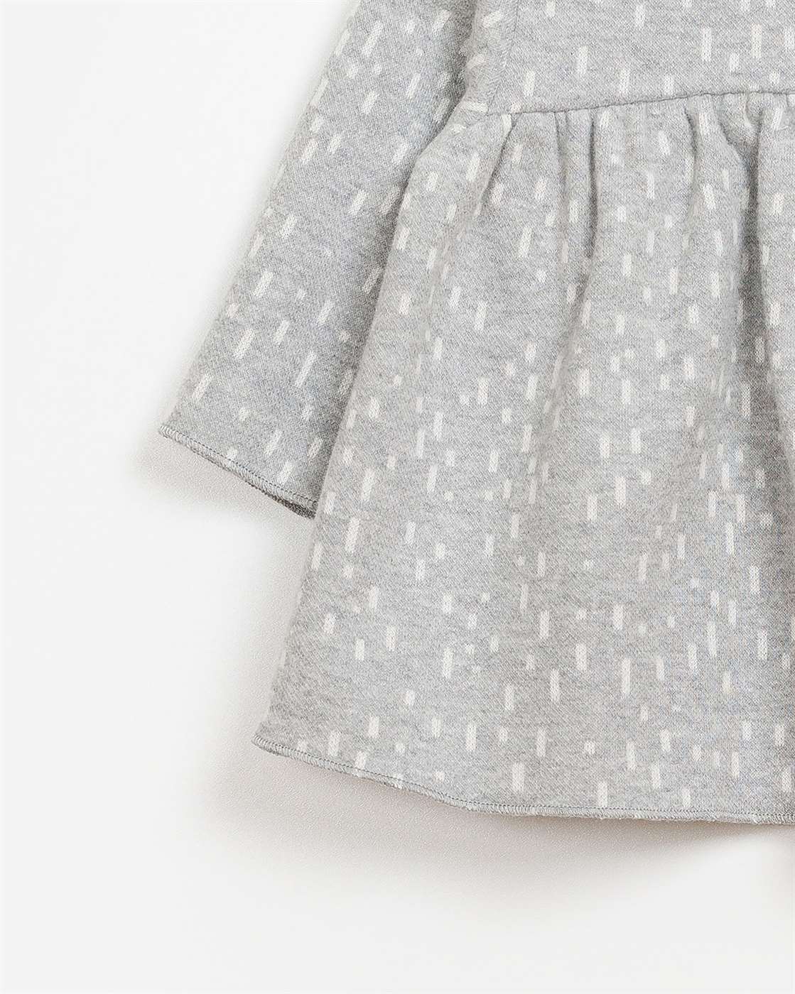 BeeBoo|BeeBoo PlayUp vêtement bébé baby cloth blouse Jacquard gris grey 2