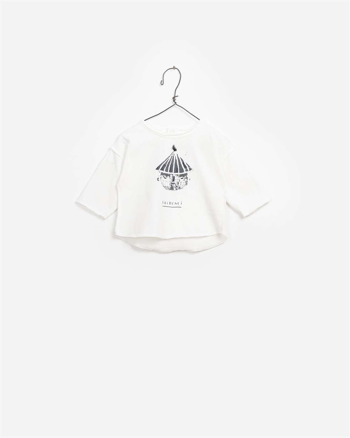 BeeBoo|BeeBoo PlayUp vêtements bébé baby clothes T Shirt LS Jersey coton bio organic cotton blanc white
