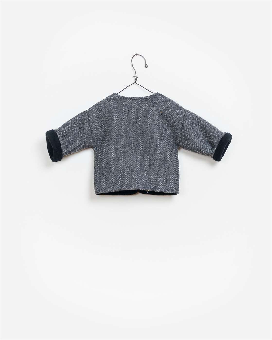 BeeBoo|BeeBoo PlayUp vêtements bébé baby clothes manteau Fazenda coat gris grey 1