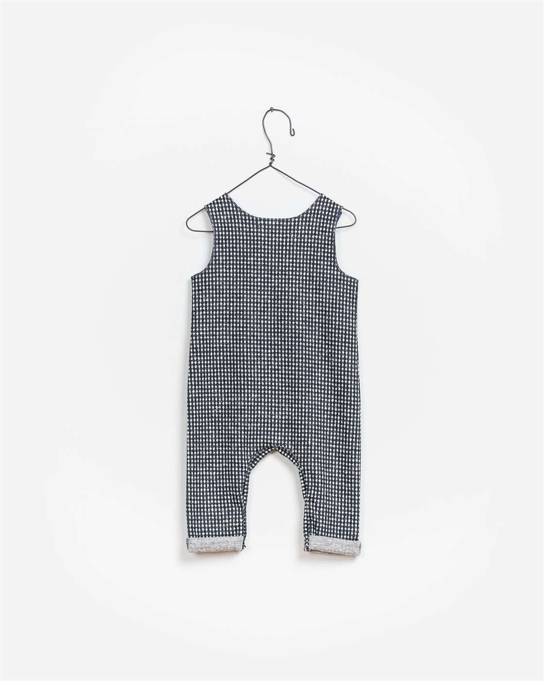 BeeBoo|BeeBoo PlayUp vêtements bébé baby clothes salopette overall Interlock gris grey 1