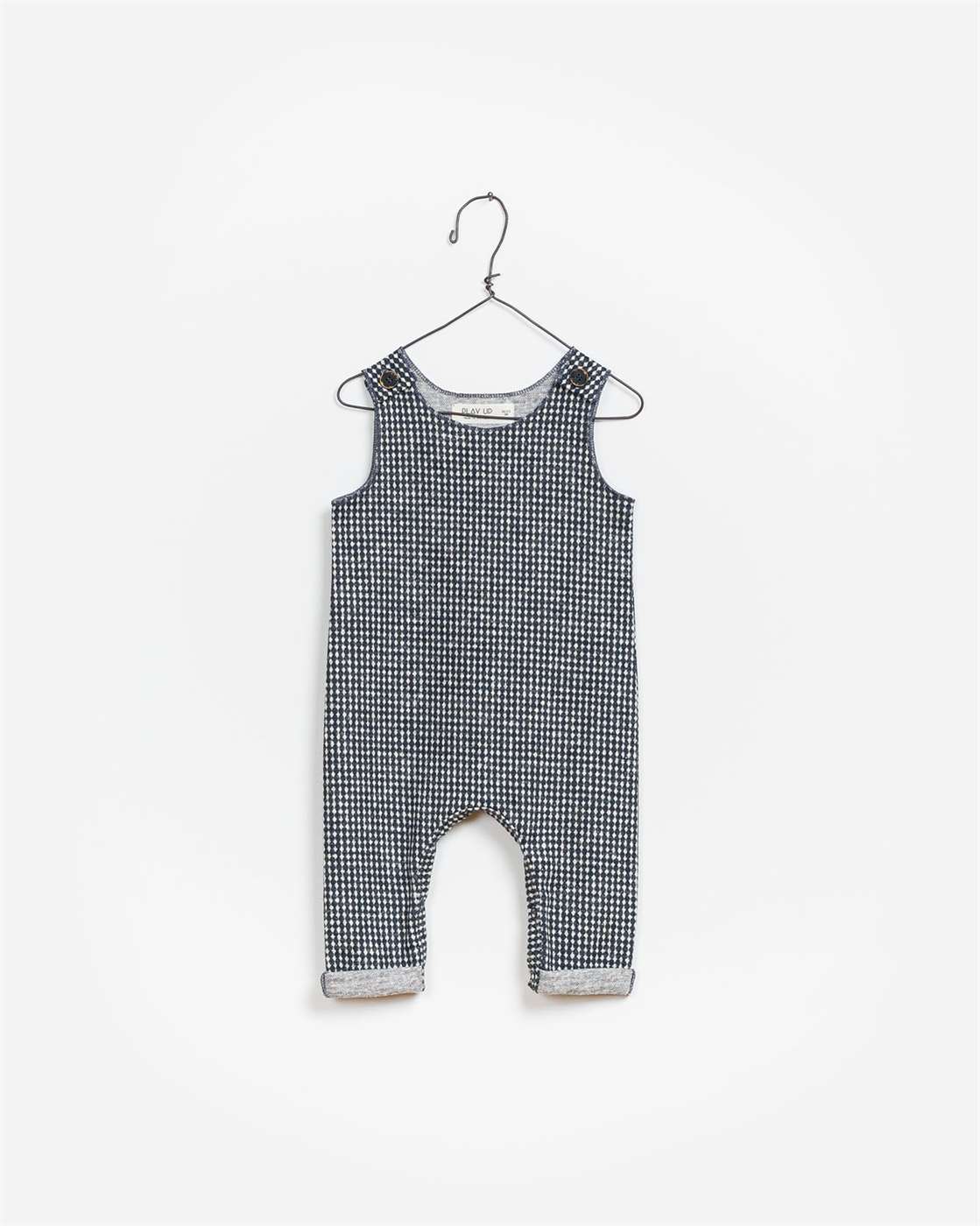 BeeBoo|BeeBoo PlayUp vêtements bébé baby clothes salopette overall Interlock gris grey