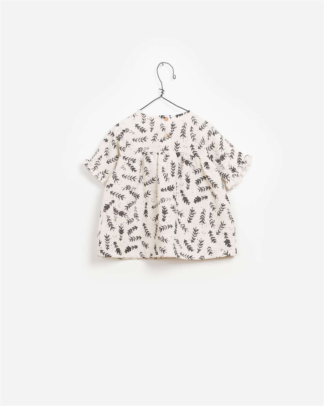 BeeBoo|BeeBoo PlayUp vêtement bébé baby cloth robe imprimé woven print dress blanche white 1