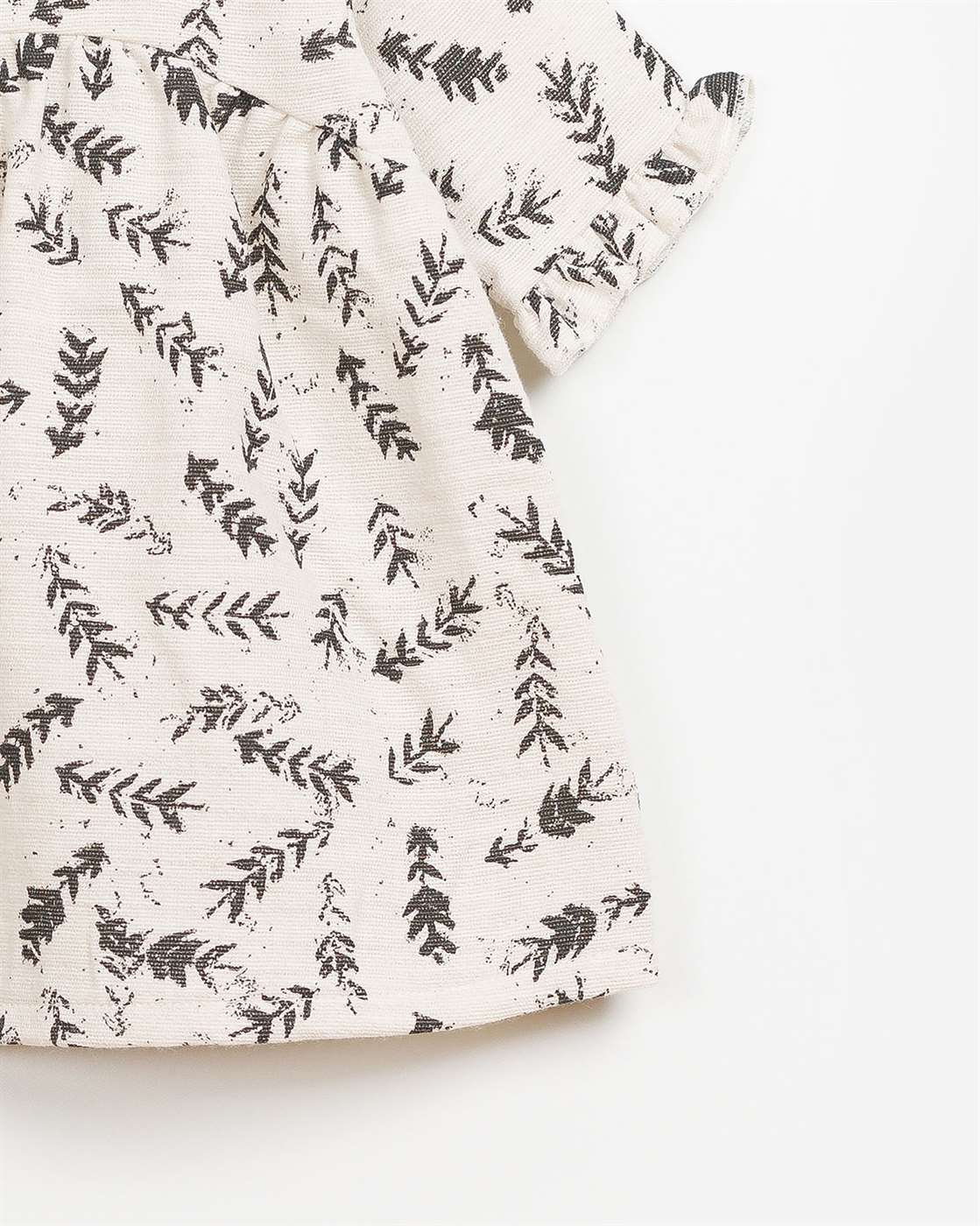 BeeBoo|BeeBoo PlayUp vêtement bébé baby cloth robe imprimé woven print dress blanche white 2