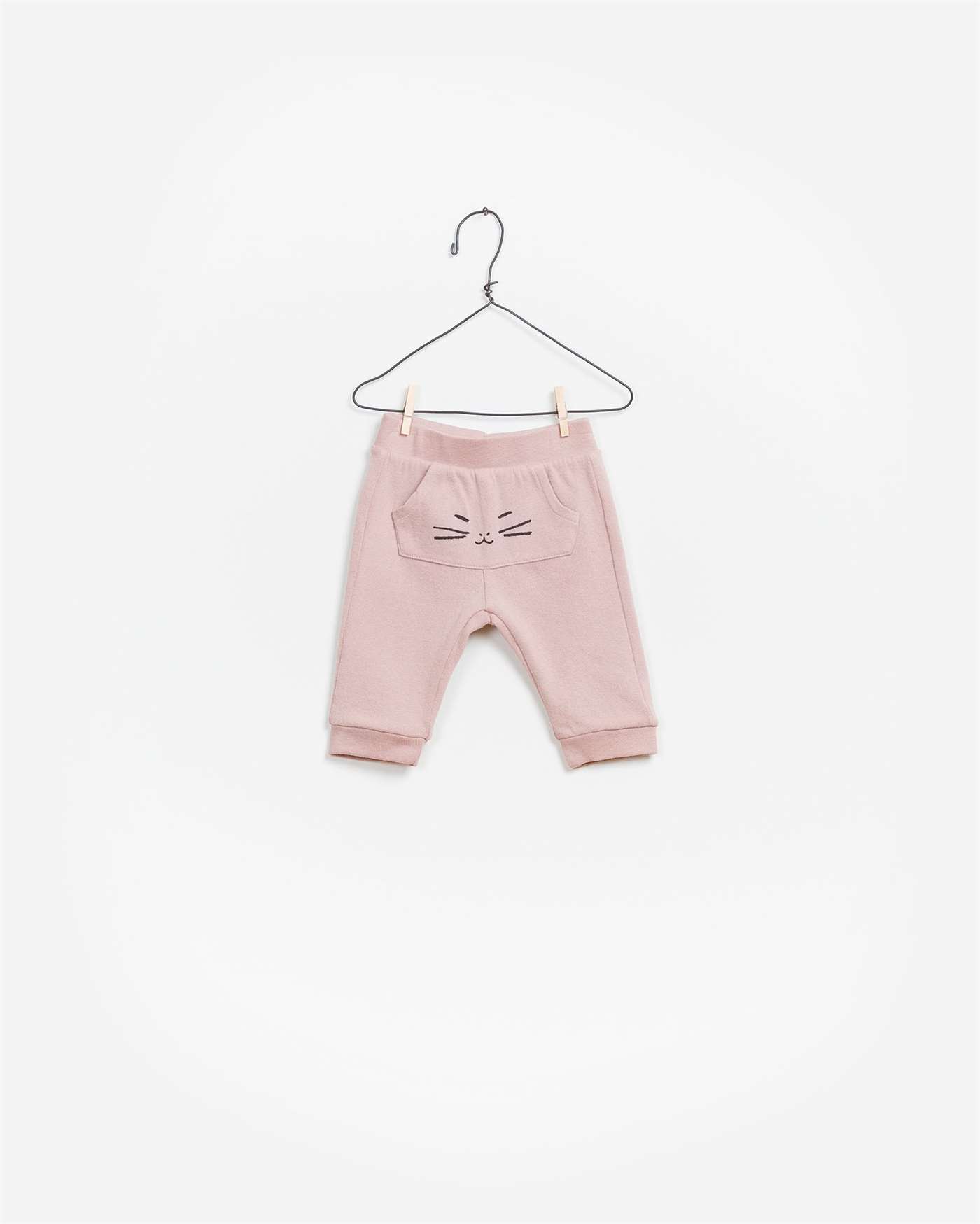 BeeBoo|BeeBoo PlayUp vêtements bébé baby cloth Pantalon pants Felpa coton bio organic cotton rose pink