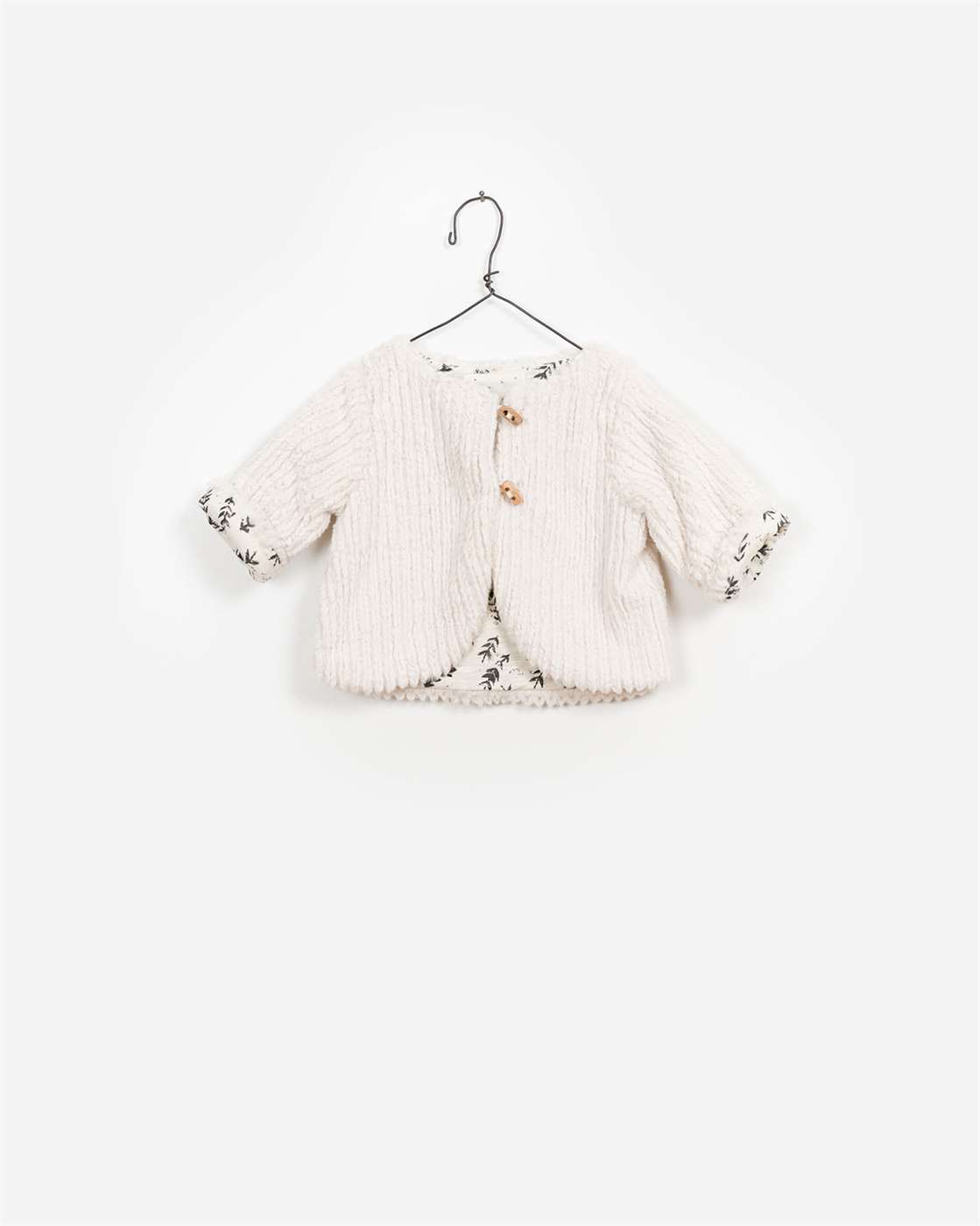 BeeBoo|BeeBoo PlayUp vêtement bébé baby cloth manteau coat fur blanc white