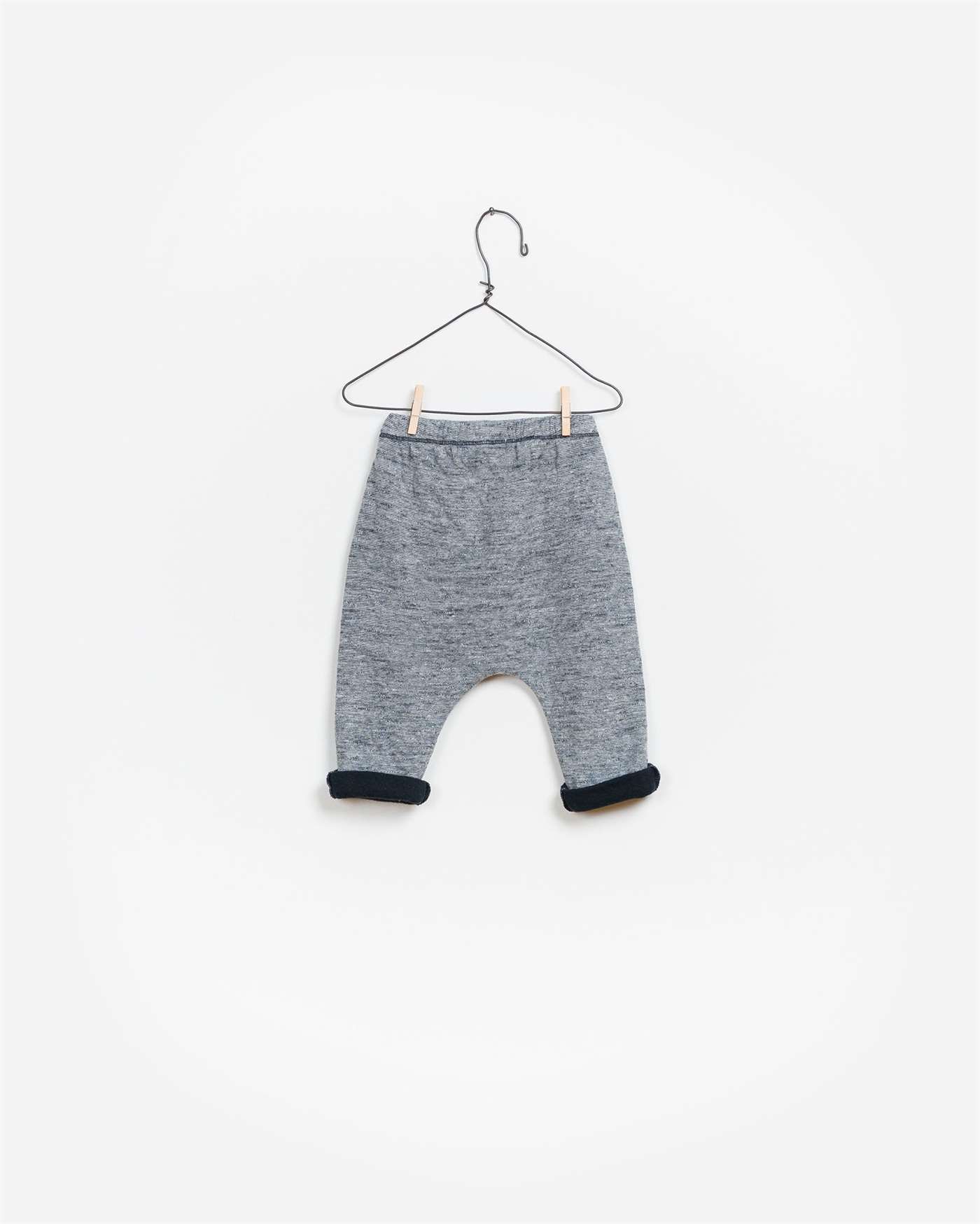 BeeBoo|BeeBoo PlayUp vêtement bébé baby cloth Pantalon interlock pants gris grey 1